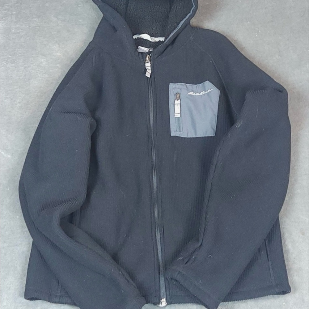 Eddie Bauer Women's Dark Gray Bomber Jacket - Picture 2 of 10